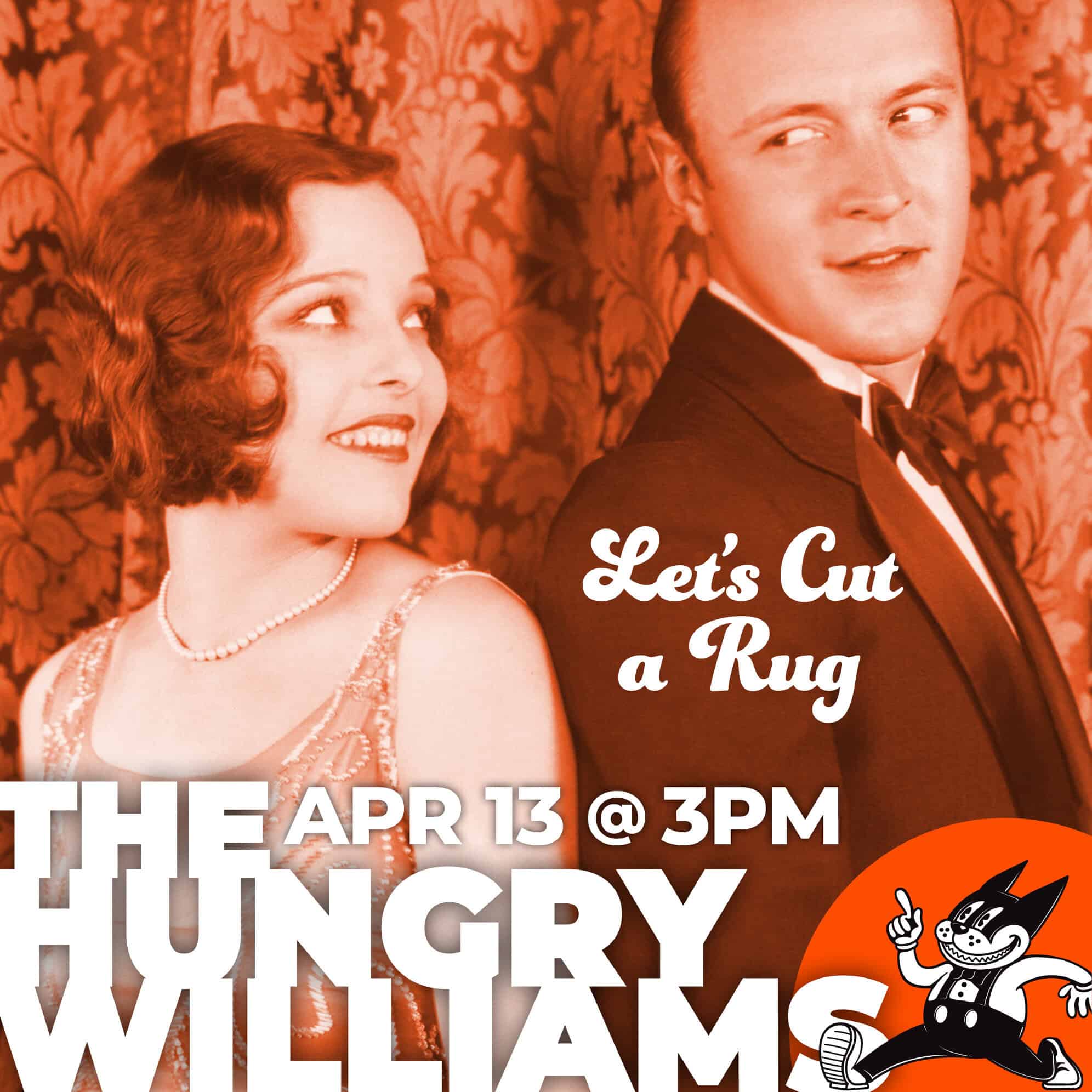 Let's Cut a Rug - Show on April 13 at 3pm.